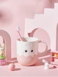 Кружка "Waves rabbit", pink