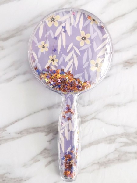 Расческа «Leaves», purple 