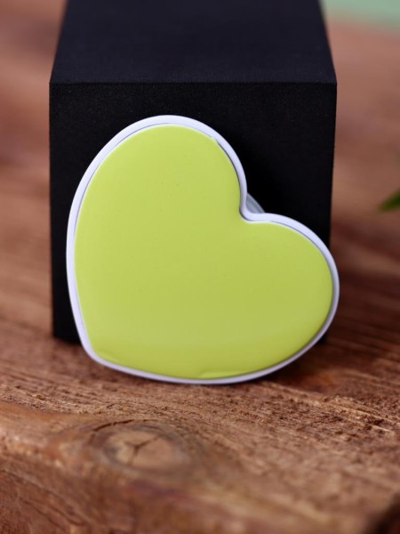 Попсокет "Heart", yellow 