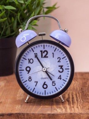 Часы-будильник "Multicolor", violet (13,3х10 см)