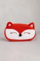 Пенал плюшевый "Fox", red (20*10 см)