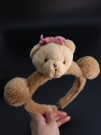 Плюшевый ободок "Bear bow", brown