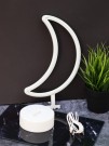 Неоновый LED ночник "Month", тёплое свечение (31,5х18,5 см)