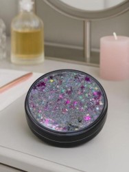 Контейнер для линз "Sparkles", black