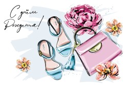 Открытка «Fashion», 100*150 мм, 5 шт