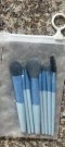 Набор кистей для макияжа "Serene strokes", 8 шт., blue