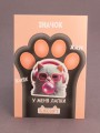 Значок ECO из дерева iLikeGift "Котик в наушниках"