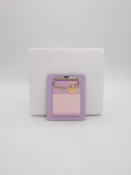 Блок для заметок с зажимом "Cute baby bunny", 30 л. 10*12 см