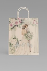Пакет подарочный «Mr&Mrs», (21*25.5*10)