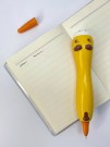 Ручка-сквиш "Dog long", yellow