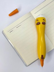 Ручка-сквиш "Dog long", yellow