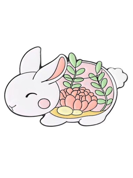 Значок "Flower rabbit" 