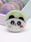 Зеркало шейкер раскладное "Face Panda", зеленое, 7*7 см