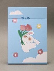 Зеркало "Bunny tulip", blue