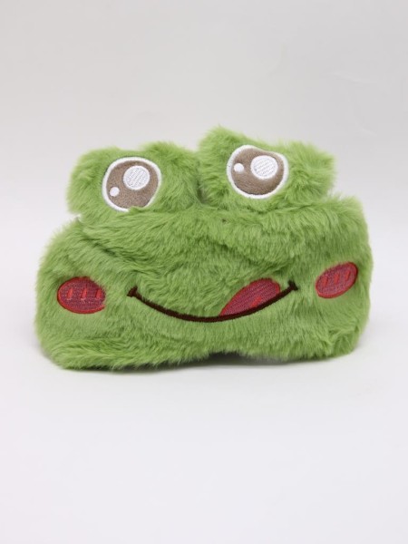 Маска для сна гелевая "Cute little animals", frog 