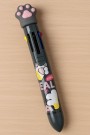 Разноцветная ручка 8 в 1 "The Black Paw", black