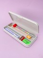 Пенал "Pensil box", grey (20.5*9.3*3 см)