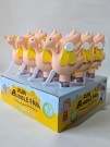 Портативный механический ручной вентилятор «Funny goose», pink, шоу-бокс 12 шт.