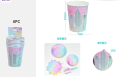 Набор бумажных стаканов 6 шт. "Magical birthday party", (9,5 см)