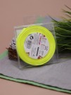 Лента для декора и подарков "Ribbon of Joy", neon light green (1 см*1 м)