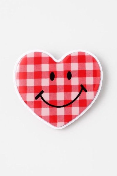 Попсокет "Smiling heart", pink cage 