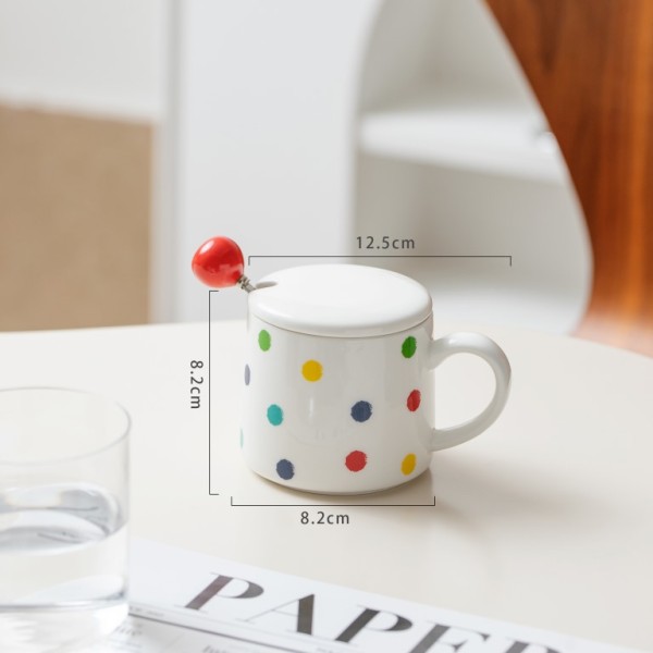 Кружка «Polka dots», white (300 ml) 