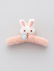 Заколка-краб "Dear bunny", pink
