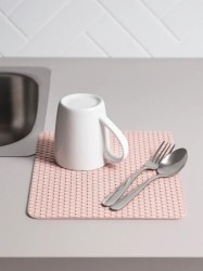 Коврик универсальный под посуду (31x26 см), 3 цв.