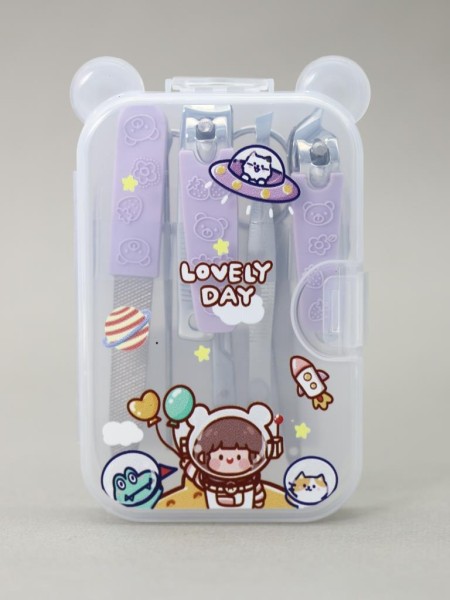 Маникюрный набор "Anime lovely day", purple 