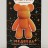 Алмазная мозаика на фигурка Draw Me! «Orange bear», (14*9.5*23 см)