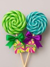 Леденец SweetLee "Завиток №5", 100гр, со вкусом алкогольных напитков, микс