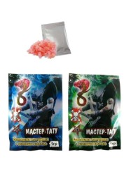 Карамель взрывная "Мастер Тату" со светящейся  татуировкой (шоубокс - 30 шт.)