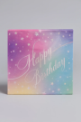 Салфетки бумажные 10 шт. "Magical birthday party"  (33*33 см)