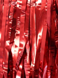 Праздничный занавес, дождик для фотозоны "Rain", red (100*200 см)