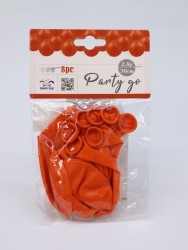 Набор воздушных шаров 8 шт. "Monochrome magic", orange (30 см)