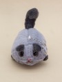 Плюшевый брелок "Sweet cat", grey (10 см)