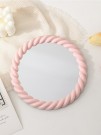 Зеркало настольное "Plexus", pink (18.5*18.5*1.8 см)