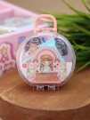 Набор для создания брелоков DIY, 2 шт. "Girls", orange (7,3*4см)