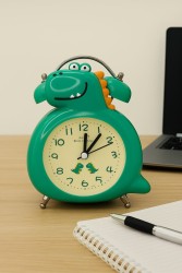 Часы-будильник «Dino», dark green