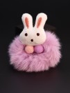 Плюшевая резинка "Dear bunny", purple (8 см)