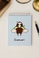 Блокнот «Sloth», А6, плотность 100 гр