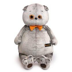 Мягкая игрушка "Кот Басик с бархатным бантом" (47 см)