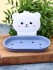 Мыльница настенная &quot;Bear&quot;, blue