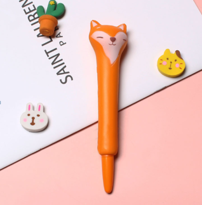 Ручка-сквиш "Smart fox", orange