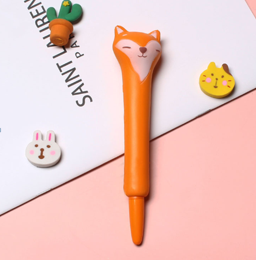 Ручка-сквиш "Smart fox", orange 