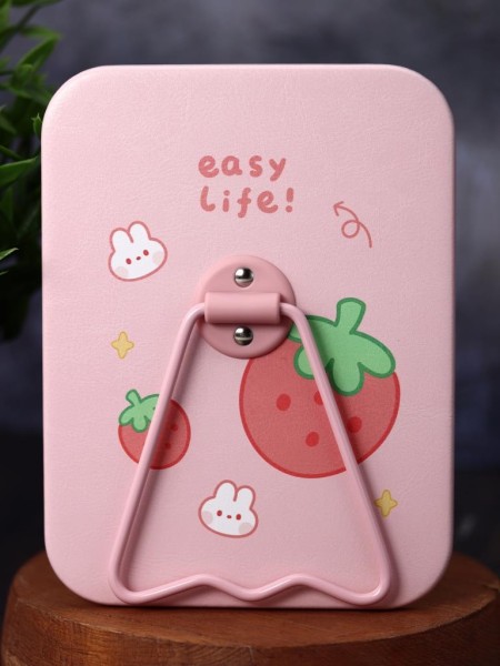 Зеркало настольное "Easy life strawberry", pink 