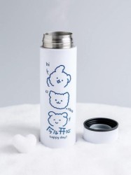 Термос с датчиком температуры «Nice animal», white (500 ml)
