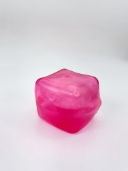 Мялка - антистресс «Ice cube», pink