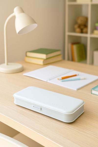 Пенал "Pensil box", blue (20.5*9.3*3 см) 