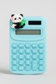 Калькулятор "Bamboo panda", green